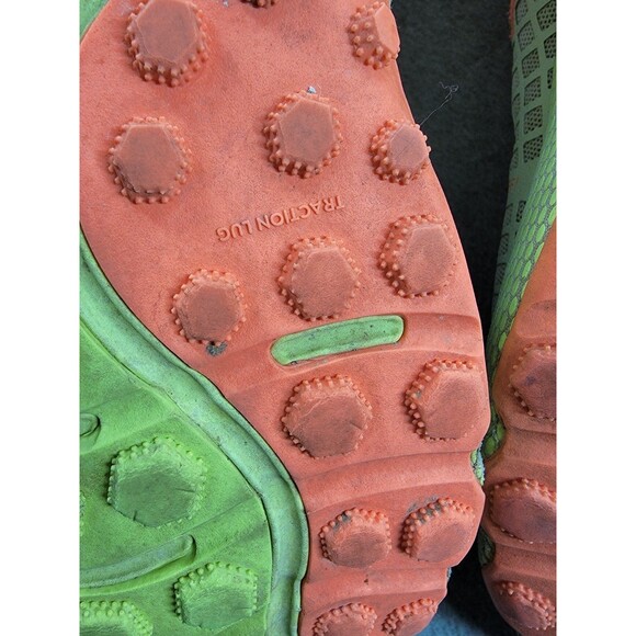Under Armour Running Shoes Mens 11 HOVR Trail Ridge Orage Green Neon Vibram SMGX main image 16